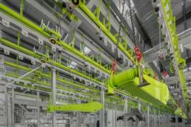 The structural workshop of Zoomlion's Smart Factory