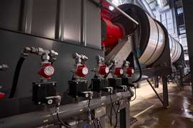 The new plant can deliver up to 320 tonnes per hour and boasts two wood-dust burners