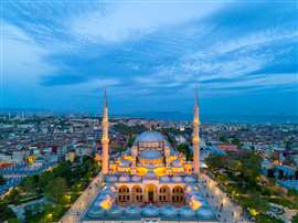 The Hagia Sophia Mosque in Istanbul