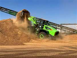 LiuGong's 856HE battery-electric wheel loader 