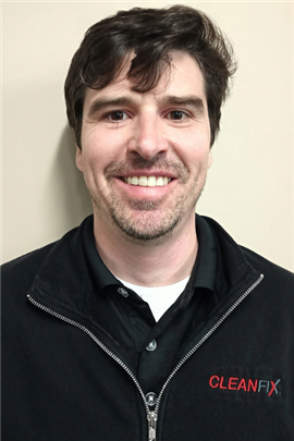 Cleanfix’ Application Engineering Lead, Lee Armstrong