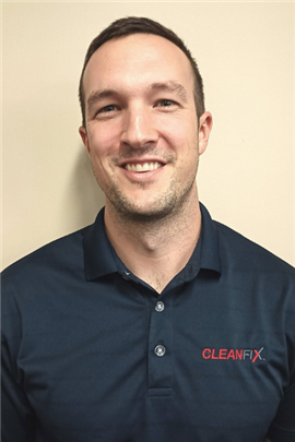 Michael Hogan, Lead Key Accounts Manager with Cleanfix