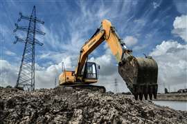 LiuGong excavator - powered by Cummins