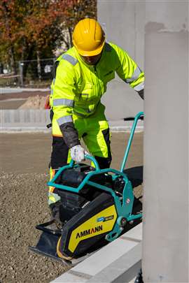 The eAPF 1240 Vibratory Plate from Ammann