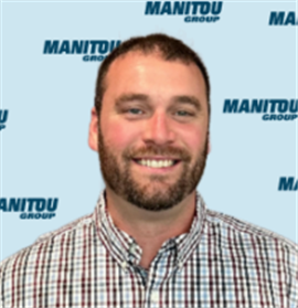 Justin Mergen, Solutions Deployment Manager at Manitou. 