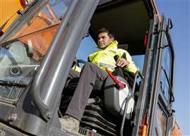 Stephane Dieu, Product Manager for Develon Excavators in Europe. 