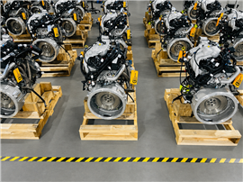 Fully assembled Ford MSG425 2.5L engines