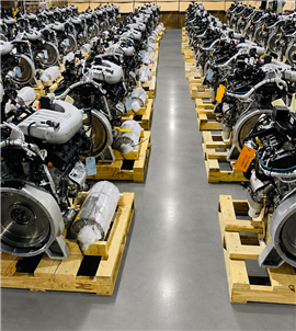 Fully assembled Ford LSG635 3.5L engines
