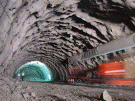 Halcrow designed and is supervising construction of the biggest rock tunnel in the UAE which passes