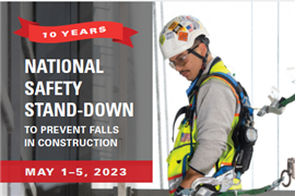 Resources for May’s National Safety Stand-Down