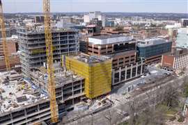 Debris management: Spirtas Worldwide at medical site in Nashville