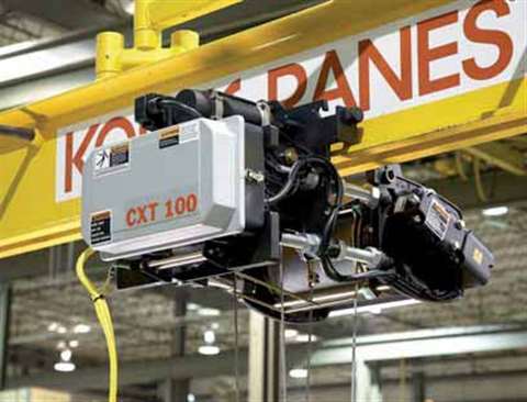 The Konecranes CXT1 wire rope hoist