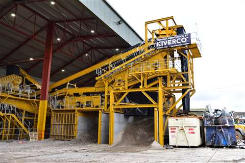 Sharp Skips' Kiverco recycling plant