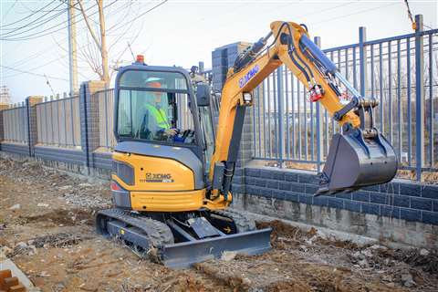 XCMG XE27E-U mini excavator