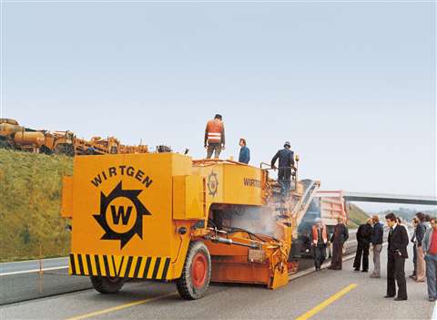the Wirtgen SF 3800 C