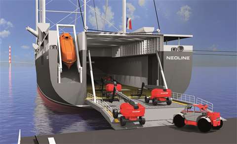 eco-friendly sea transport company Neoline