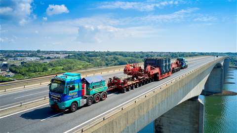 Allelys Heavy Haulage, Orwell Bridge