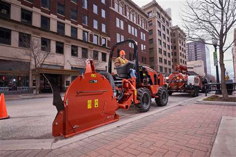 Ditch Witch RT70 ride-on trencher