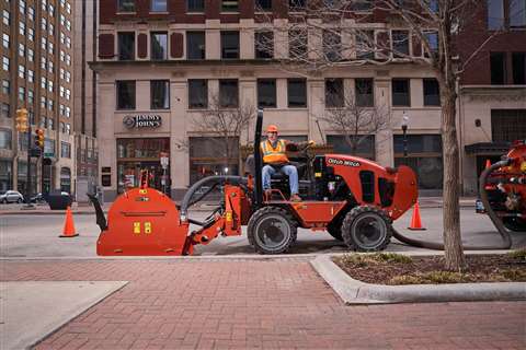 Ditch Witch RT70 ride-on trencher