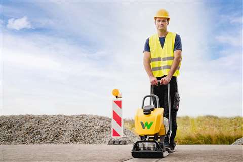 Wacker Neuson’s battery powered APS vibratory plates
