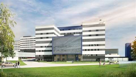 Oulu University Hospital design image