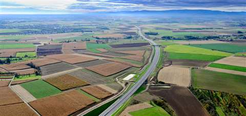 The A335 Western Strasbourg bypass in France