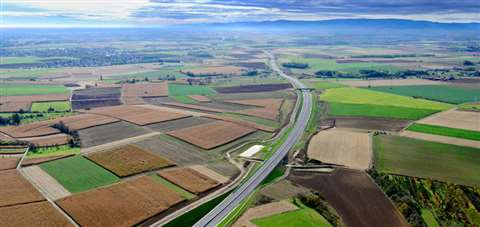 The A335 Western Strasbourg bypass in France