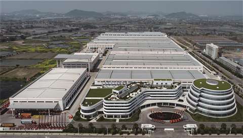 Dingli's new factory in Zhejiang, China