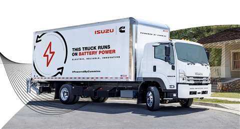 Isuzu-Cummins truck