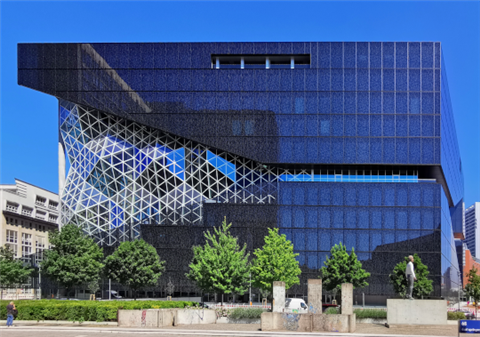 The Axel Springer office building in Berlin, Germany.