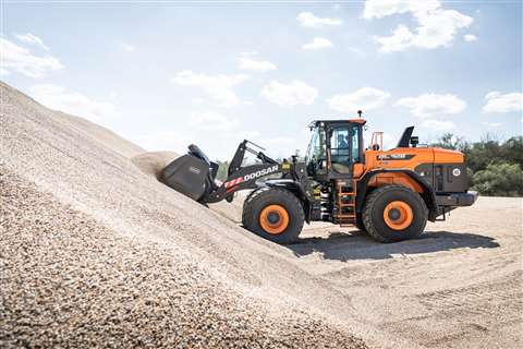 The DL420CVT-7 wheel loader