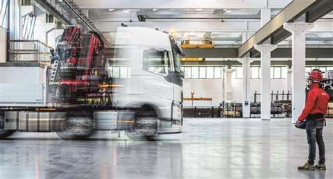 Fassi has developed its Drive by Fassi radio control technology.