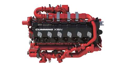 The new generation15 litre ‘agnostic’ engine from Cummins, capable of running on diesel/bio-fuel, natural gas and hydrogen.
