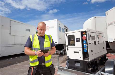 A man using BigChange software