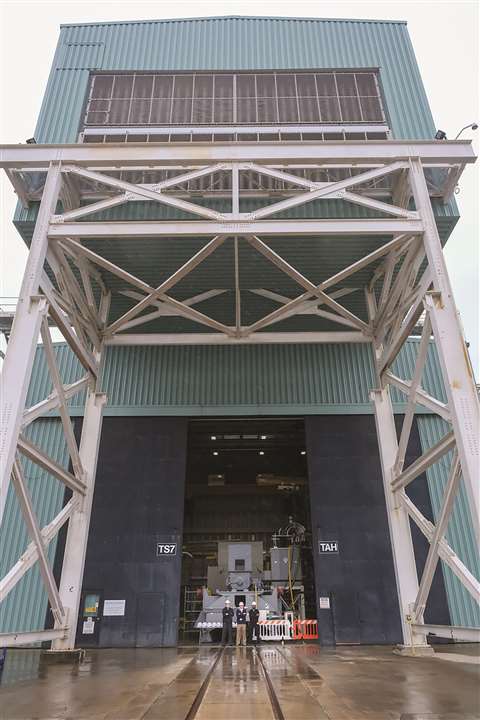 GE Power test stand