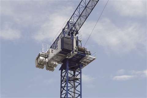 LCH300 hydraulic luffing jib crane