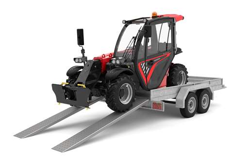 An ultra-compact telehandler