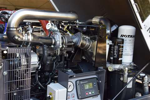 A compressor engine