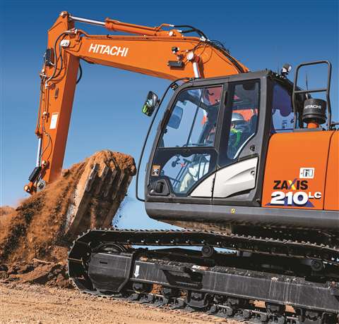 ZX210LC-7 medium excavator
