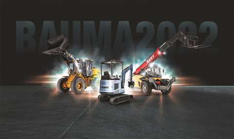 Sany is promising to bring to Bauma its entire construction portfolio for Europe.