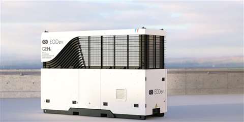 Hydrogen powered EODev generator