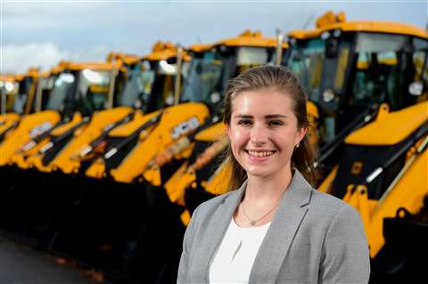 Hannah Hurdley, JCB's Government and Defence Contracts Manager