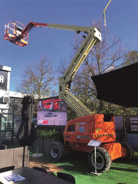 JLG access equipment on show at Bauma 2022