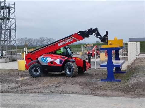 Manitou Hydrogen telehandler 