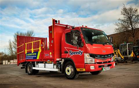 The Fuso Next Generation eCanter electric truck