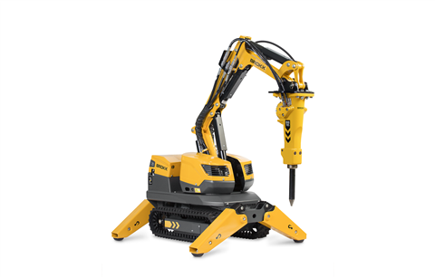 The Brokk 70 demolition robot