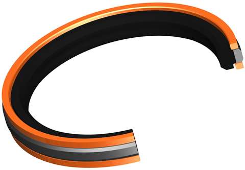 Hallite 730 double-acting piston seal