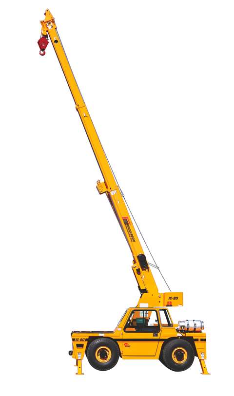 The Broderson ICe-80 electric crane