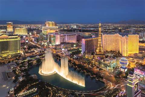 Las Vegas Convention Center.  Photo: Reuters / John Kellerman / Alamy