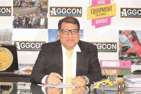 Jitendar Aggarwal, Chairman and Managing Director of Aggcon Equipments International in India.